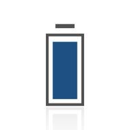 Battery icon on a white background N3