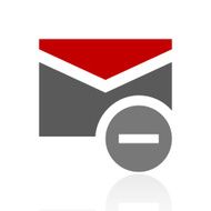 Email icon on a white background N4