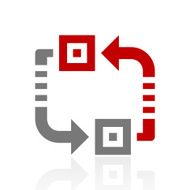 Conveyor icon on a white background N33
