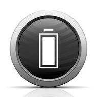 Battery icon on a round button N8
