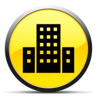Office Building icon on a round button N74