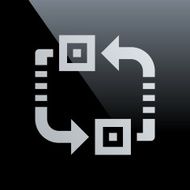 Conveyor icon on a black background N9