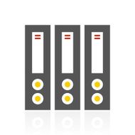 Computer Server icon on a white background N7