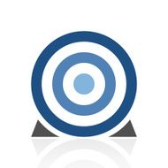 Target icon on a white background N46