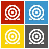 Target icon on square buttons N19