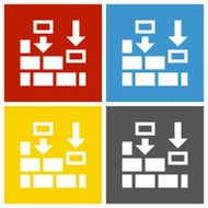 Wall icon on square buttons N11