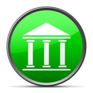 Bank icon on a round button N74