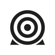 Target icon on a white background N47