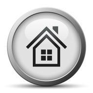 Home icon on a silver button N6