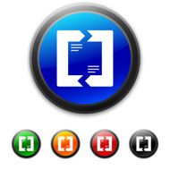 Chevron Chart icon on round buttons N15