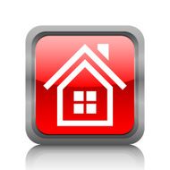 Home icon on a square button N22