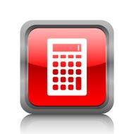 Calculator icon on a square button N3