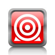 Target icon on a square button N33