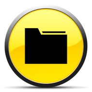 Folder icon on a round button N6
