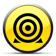 Target icon on a round button N75