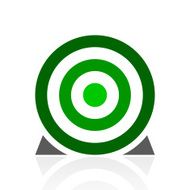 Target icon on a white background N51