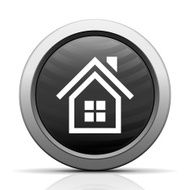 Home icon on a round button N56