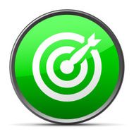 Target icon on a round button N79