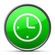 Clock icon on a round button N2