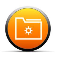 Folder icon on a round button N12