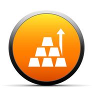 Gold icon on a round button N3