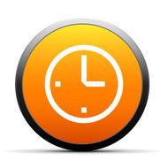 Clock icon on a round button N3