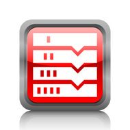 Flowchart icon on a square button N71