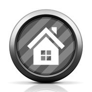 Home icon on a round button N63