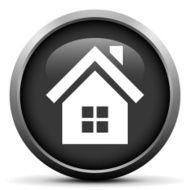 Home icon on a round button N65