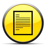 Document icon on a round button N136