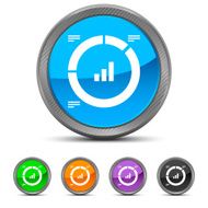 Donut Chart icon on circle buttons N17