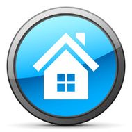 Home icon on a round button N67