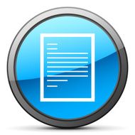 Document icon on a round button N137