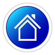 Home icon on a round button N68