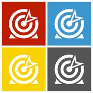 Target icon on square buttons N23