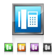 Phone icon on square buttons N2