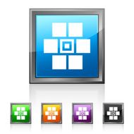 Wall icon on square buttons N14