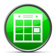Calendar icon on a round button N2