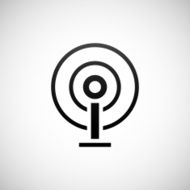 Antenna icon on a white background N2