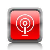 Antenna icon on a square button N2