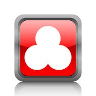 Venn Diagram icon on a square button N26