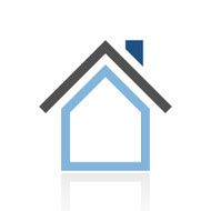 Home icon on a white background N51