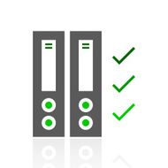 Computer Server icon on a white background N27