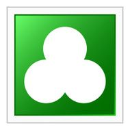 Venn Diagram icon on a square button N27