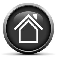 Home icon on a round button N73