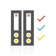 Computer Server icon on a white background N28