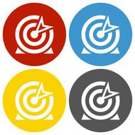 Target icon on circle buttons N18