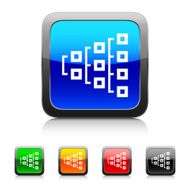Flowchart icon on color buttons N22