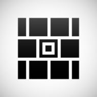 Wall icon on a white background N55