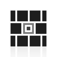 Wall icon on a white background N58
